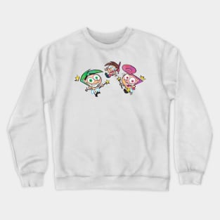 Geometric Fairly Odd Parents Crewneck Sweatshirt